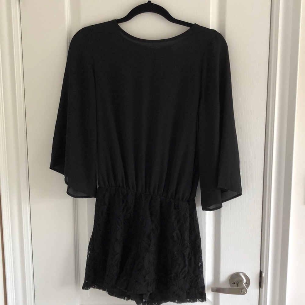 Black romper